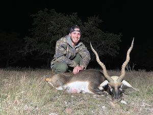 Blackbuck taken with a Bow by John G.- Bronze SCI