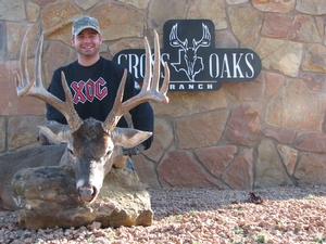 Great shot made by Troy Owens on his 145 4/8 10 point buck.