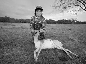 Bam with his Blackbuck Doe.