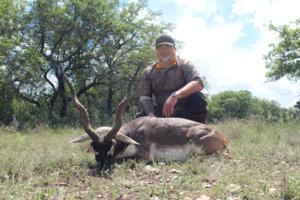 Blackbuck taken by Josh Goff on a spot and stalk hunt.