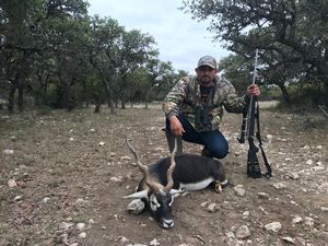 Victor with his Blackbuck- Bronze SCI Score