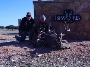 10 Point 141 inch Whitetail buck taken by Jesse Silva of Colorado with his bow!