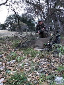 134 inch 9 point taken with a bow by Phillip Mullins of Colorado!