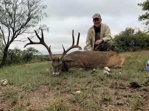 Bill W. with his 147 Inch 10 Point Buck.