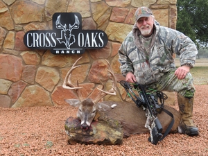 Joe Rodda of Alabama with his 145 inch 13 point, taken with a Cross Bow! Good Shot Joe!