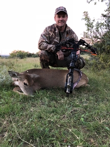 Doe taken with a Crossbow by Rick Riley!