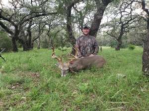 Jeremy Guillory of Colorado with his 137 4/8 inch 10 point Buck.