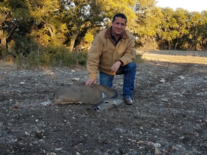 Eddie with his Doe.