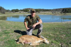 Blackbuck doe taken by Blaine.