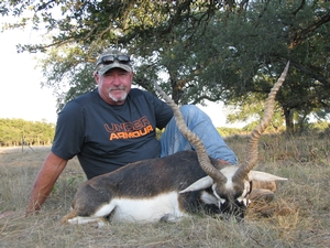 Injured Blackbuck taken by Guide Bill Lohn.
