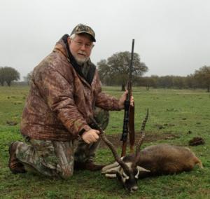 Lon Holloway with his awesome blackbuck