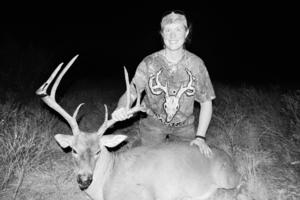 145 inch 10 point taken by Jillian of West Virginia.