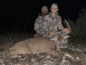 Father and Son celebrating a great Deer!