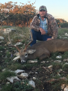 Earl Stoker with his 138 inch 12 point buck.