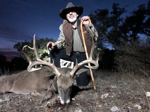 127 inch 10 Point buck taken by Jack Silva with a CrossBow!