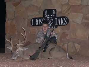 Easton Silva with his Buck!