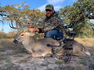 Bobby G. with his 130 Inch Whitetail Buck.