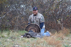 Mark with his Rio Grande Turkey.