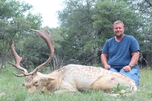 Bobby Guillory of Colorado with his Fallow Buck.