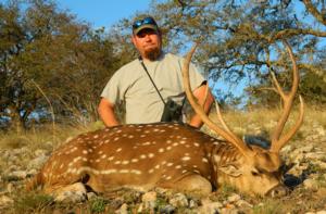 Jason Williams with a great Axis Buck