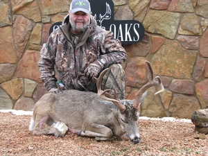 125 inch 9 point Bronze buck.