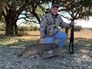 Whitetail Doe taken by Chris McDonald.