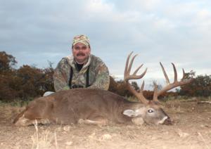 Brandon Lipe with his 150 6/8 inch Trophy 10 point.