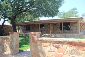 <p>Lodge front remodeled!</p>