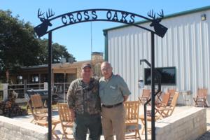 Whitetail hunters Jim and Vince Rizzo.