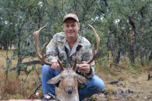 Brent Smith and his Trophy Fallow taken with a Bow!