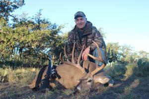 166 inch 10 point whitetail buck taken by Vince Rizzo of Pennsylvania.