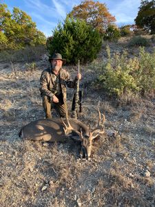 Rick R. with his 164 Inch 12 Point Buck!