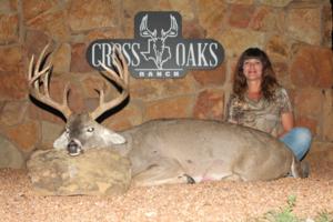 Awesome 171 inch 12 point taken by Jill Guillory of Colorado!