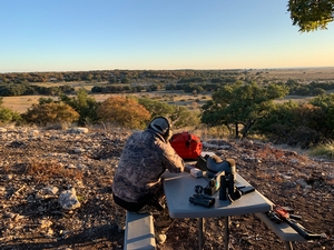 Nice afternoon for some long range shooting!