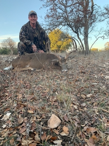 Rick Riley with his 149 Inch 9 point buck!