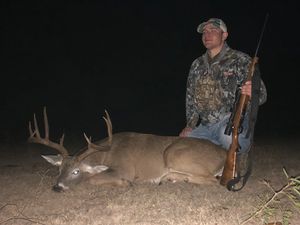 Bailey with his 151 inch 10 point buck.