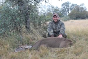 2nd whitetail doe taken by Chris McDonald of Indiana.